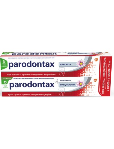 Parodontax Dentifrice Blancheur Lot de 2 x 75ml