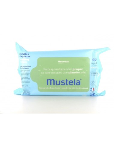 Mustela Lingettes Nettoyantes Bébé x60