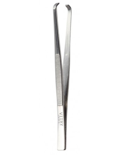Vitry Pince à épiler mors crabe inox