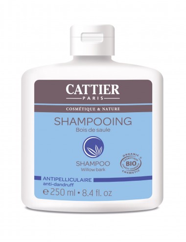 Cattier Shampoing Anti Pelliculaire Bois de Saule 250ml