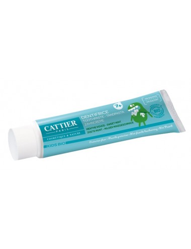 Cattier Kids Dentifrice Goût Menthe 7 Ans et + 50ml