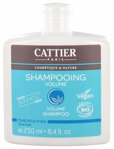 Cattier Shampoing volume sans sulfates 250ml