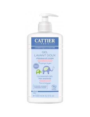 Cattier Gel lavant doux 500ml