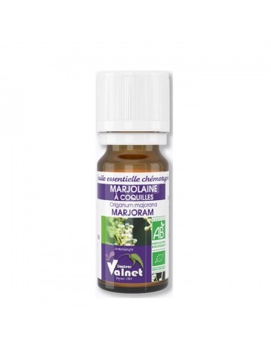 Docteur Valnet Huile Essentielle Bio Marjolaine à Coquilles 5ml