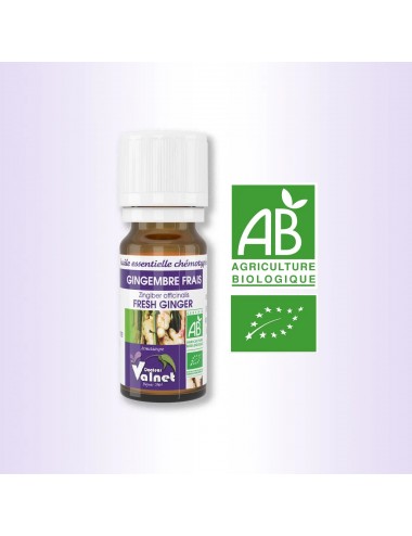 Docteur Valnet Huile Essentielle Bio Gingembre Frais 5ml
