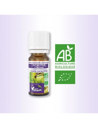 Docteur Valnet Huile Essentielle Bio Eucalyptus Citronné 10ml