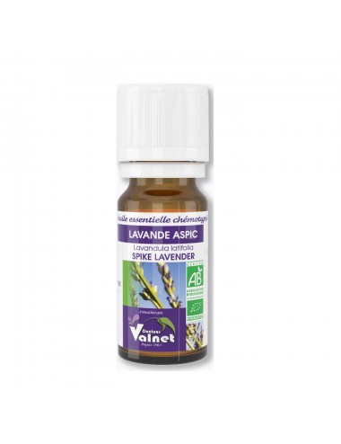 Docteur Valnet Huile Essentielle Bio Lavande Aspic 10ml