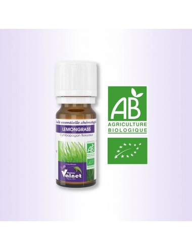 Docteur Valnet Huile Essentielle Bio Lemongrass 10ml