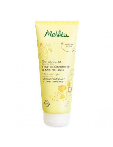 Melvita Gel Douche Fleur de Citronnier & Miel de Tilleul 200 ml