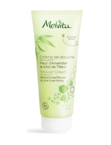 Melvita Gel douche amande et miel de tilleul 200 ml