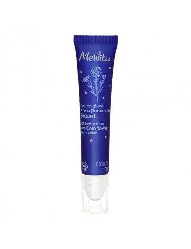 Melvita Eau Florale Roll-On Givré Bleuet Bio 10ml