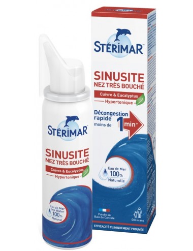 Stérimar Sinusite Nez Très Bouché 50 ml