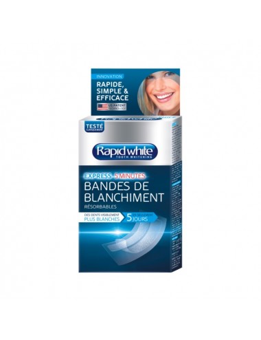 Rapid White Bandes de Blanchiment Dentaires 