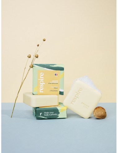 Respire Pain de savon naturel corps
100gr