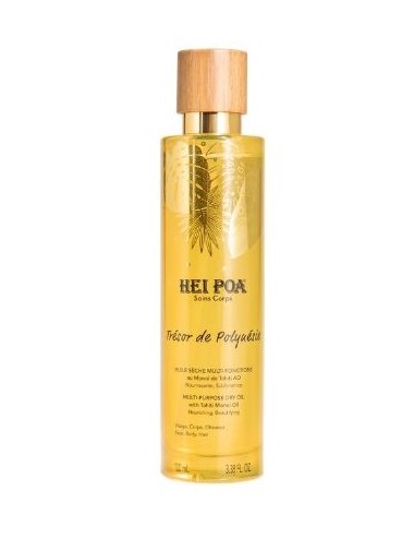 Hei Poa Huile Sèche Trésor de Polynésie 100ml