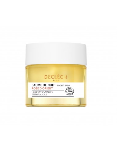 Decléor Aromessence rose d'orient Baume de nuit apaisant confort bio 15ml