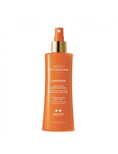 Esthederm Solaire Adaptasun Spray Lacté Protecteur Corps Soleil Modéré 150ml