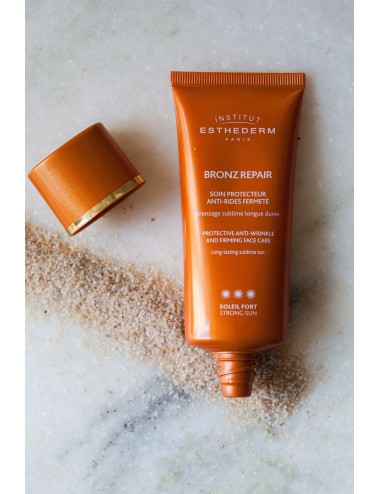 Esthederm Solaire Bronz Repair Soin Protecteur Anti-rides Fermeté Soleil Fort 50ml