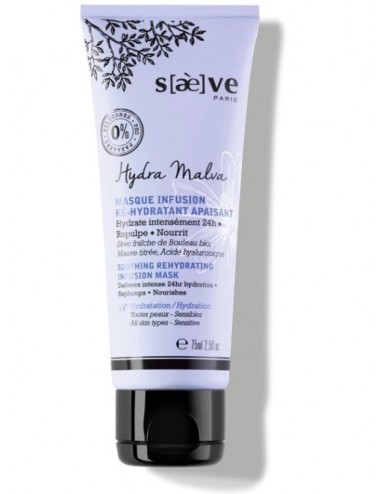 Saeve Hydra Malva Masque Infusion Ré-hydratant Apaisant 75ml