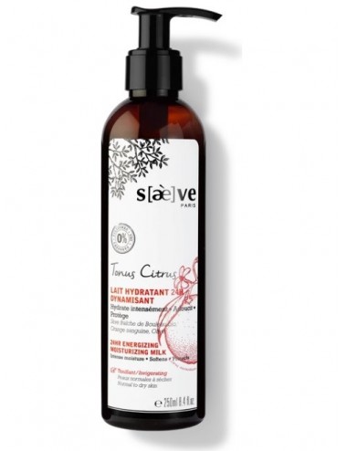 Saeve Tonus Citrus Lait Hydratant 24H Dynamisant 250ml