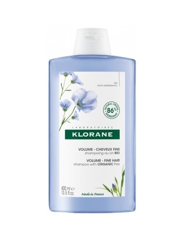 Klorane Shampoing aux Fibres de Lin 400 ml
