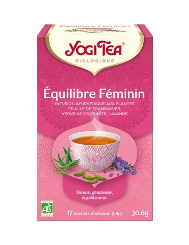 Yogi Tea Infusion Bio Equilibre Féminin 17 Sachets