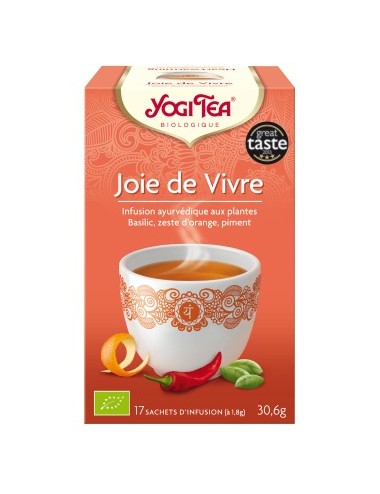 Yogi Tea Infusion Bio Joie de Vivre 17 Sachets