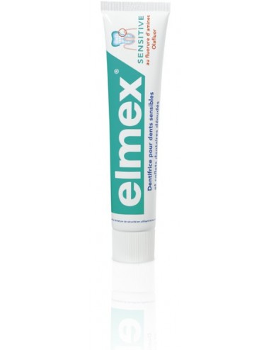 Elmex Lot Dentifrice Sensitive Dents Sensibles - 2x75 ml