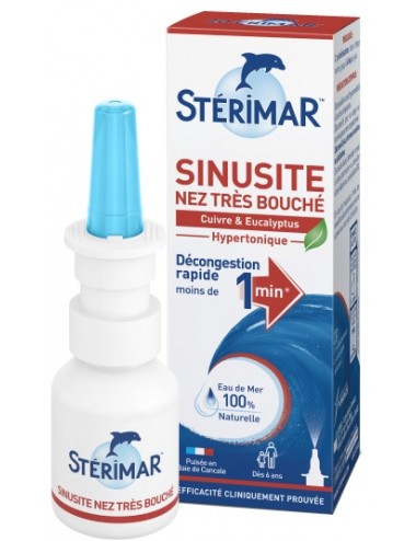 Stérimar Sinusite Nez Très Bouché 20 ml