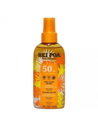 Hei Poa Huile Sèche Solaire Monoï SPF50 150ml