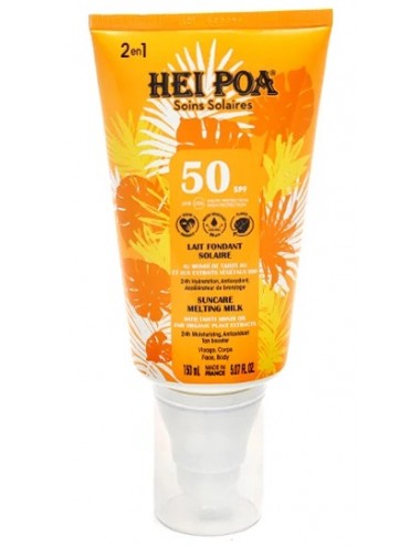 Hei Poa Lait Solaire Visage et Corps SPF50  150ml