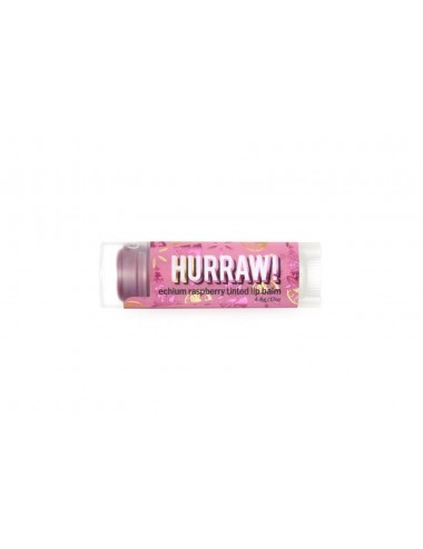 Hurraw Baume à Lèvres Végan teinté Framboise 4,3g