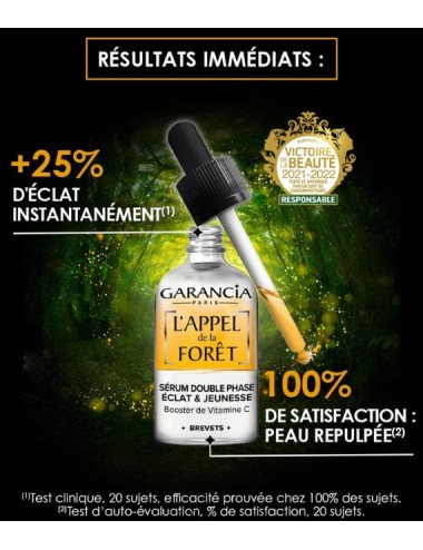 Garancia L'Appel de la Forêt Sérum Double Phase Éclat & Jeunesse - Booster de Vitamine C 30ml