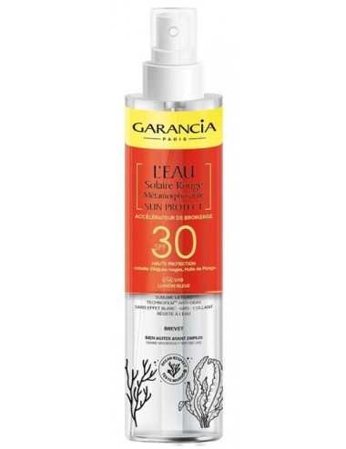 Garancia l'Eau Solaire Rouge Métamorphosante Sun Protect SPF30 150ml