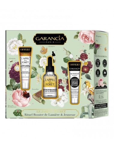 Garancia Coffret Le Jardin Secret Rituel Booster de Lumière et Jeunesse