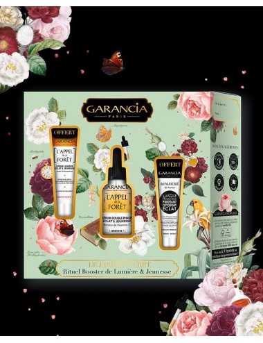 Garancia Coffret Le Jardin Secret Rituel Booster de Lumière et Jeunesse