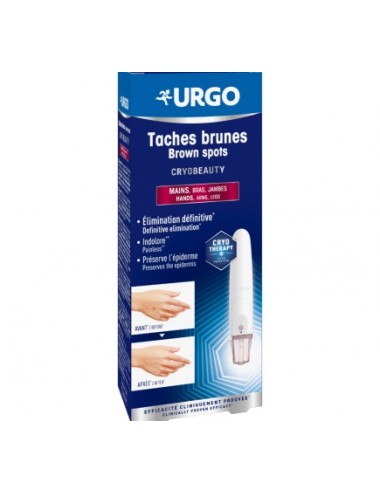 Urgo Cryobeauty - Traitement des taches brunes Mains - Bras et Jambes