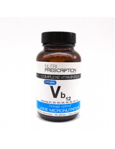 NutriPrescription Vb12 Fatigue Épuisement 60 Gélules