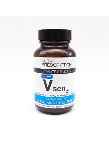 NutriPrescription Vsen21 Vitalité Sénior 60 Gélules