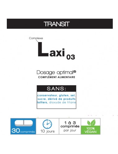 Nutri S-Prescription Laxi03 Transit 30 Comprimés