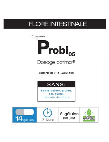 Nutri S-Prescription Probi05 Flore Intestinale 14 Gélules