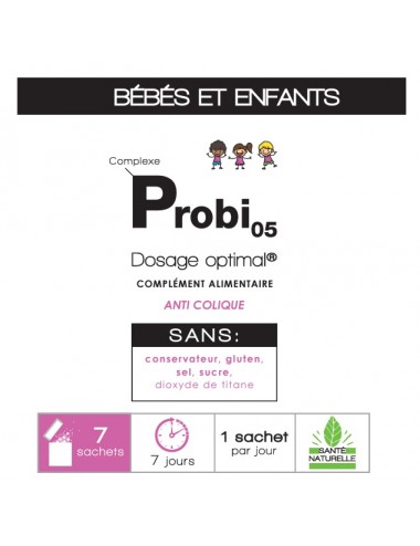 Nutri S-Prescription Probi05 Bébés et Enfants 7 Sachets