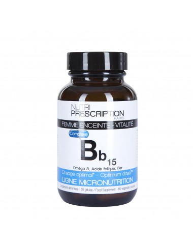 NutriPrescription Bb15 Femme Enceinte Vitalité 60 Gélules