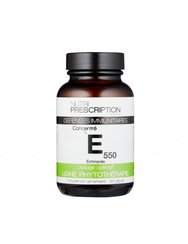 NutriPrescription E550 Défenses Immunitaires 60 Gélules