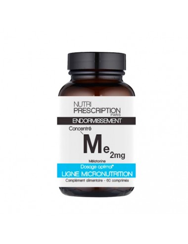 NutriPrescription Me2mg Endormissement 60 Comprimés
