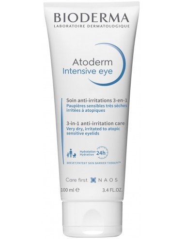 Bioderma Atoderm Intensive Eye Crème Paupières irritées 3en1 100ml