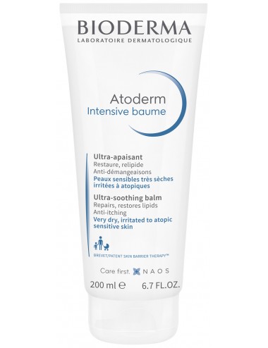 Bioderma Atoderm Intensive Baume Nourrissant Anti-démangeaisons Visage et Corps 200ml