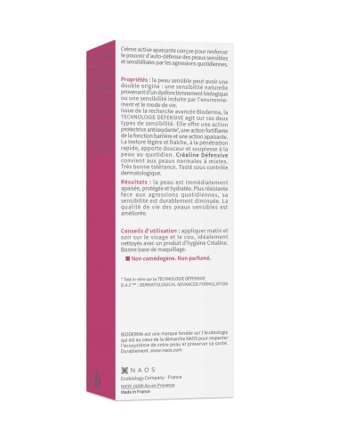 Bioderma Créaline Défensive Crème Apaisante 40ml