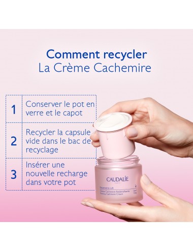 Caudalie Resveratrol-Lift Crème Cachemire Redensifiante Jour Recharge 50ml 