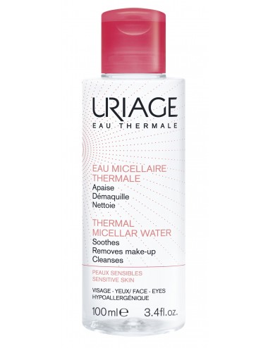 Uriage Eau Micellaire Thermale - Peaux sensibles - Flacon 100ml